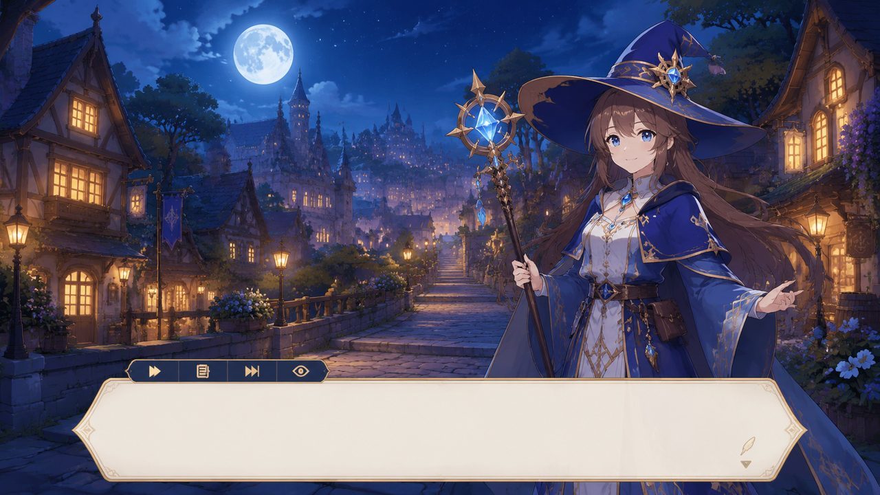 魔法师露娜 存档管理 演示图 8