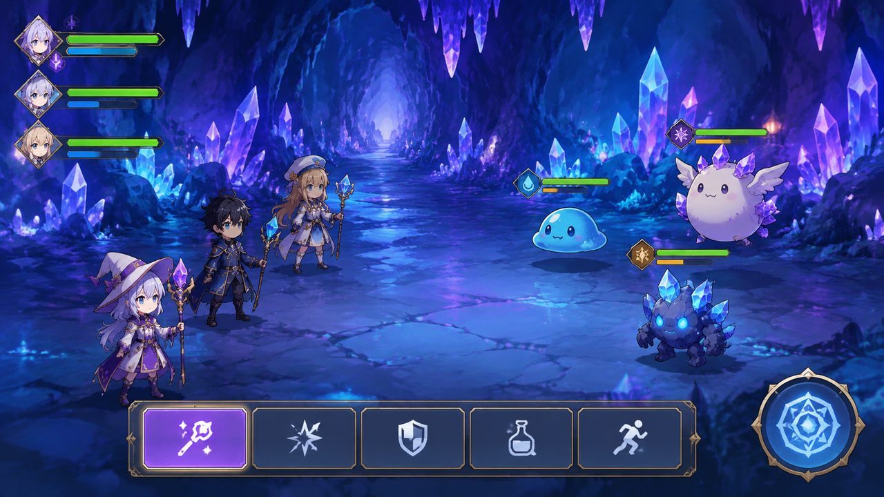 魔法师露娜 操作界面 演示图 1