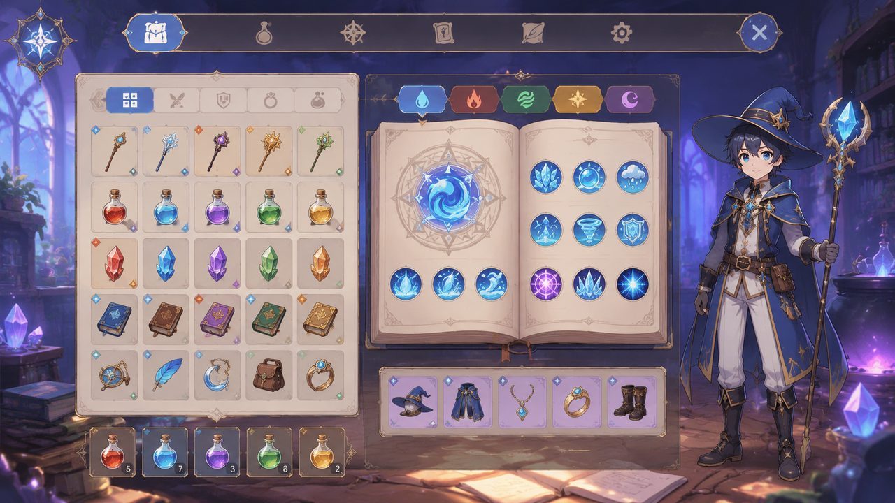 魔法师露娜 存档管理 展示图 4